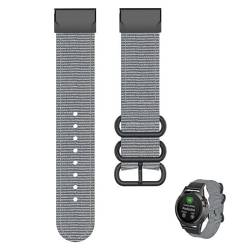 BCMCBV Nylon-Uhrenarmband für Garmin Fenix 7X 6X Pro 7 7S 6 6S 5X 5 5S Plus VERTIX Epix Gen 2, schnell trocknendes Armband mit Klettverschluss, 26, 20, 22 mm, For Forerunner 945 935, Achat von BCMCBV