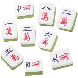 BCOATH 9st Mahjong-puderquaste Kosmetik Puderquaste Concealer Pinsel Foundation-puff-pad Foundation-schwämme Chinesische Make-up-schwämme Schwamm Mixer Fräulein Hydrophiler Nicht-latex von BCOATH