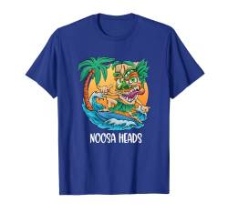 Noosa Heads Australien Palme Surfen Strandurlaub T-Shirt von BDAZ