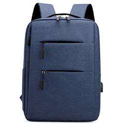 BDLDCE Herren Damen Anti-Diebstahl Rucksack Laptop Backpack, Blue von BDLDCE