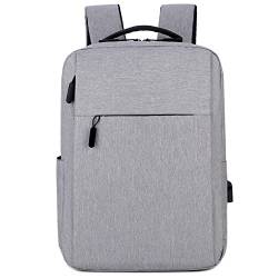 BDLDCE Herren Damen Anti-Diebstahl Rucksack Laptop Backpack, Grey von BDLDCE