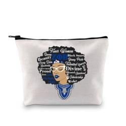 BDPWSS ZPB Sorority Gifts Kosmetiktasche für Damen, griechische Schwesternschaft, Geschenk für Schwestern, Schwestern, Taube, Zetapb Taubenbeutel, modisch von BDPWSS