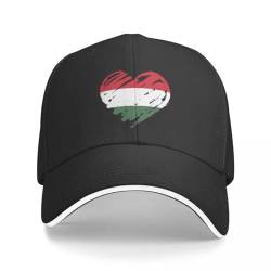 BEABAG Basecap I Love Hungary Cap Baseball Cap Baseballmütze Herren Mütze Damen von BEABAG