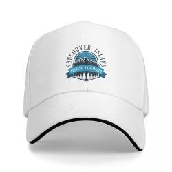 BEABAG Basecap Vancouver Island Britisch Kolumbien Kanada Baseball Cap Military Tactical Cap lustiger Hut Pferdehut Designer Hut Hut Männer Damen von BEABAG