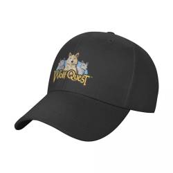 BEABAG Basecap WolfQuest Klassisches Logo Baseballkappe Solarhut Streetwear-Mützen für Frauen Herren von BEABAG