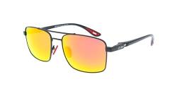BEACH FORCE - Sonnenbrille Herren Polarisiert | Modell BF3140P, Für Erwachsene und Jugendliche, Polarisationsfilter, UV-400 Filter | Herren Sonnenbrille (Schwarz, Grau, Rot, Verspiegelt) von BEACH FORCE