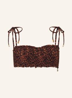 Beachlife Bügel-Bikini-Top Leopard Lover braun von BEACHLIFE