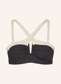 Beachlife Bügel-Bikini-Top Vanilla & Black schwarz von BEACHLIFE