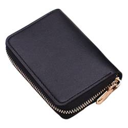 BEAHING Leder -Kreditkartenhalter Multi -Taschen -Karte Geldbeutel mit Reißverschluss Akkordeon Brieftasche, Leder -Kreditkartenhalter von BEAHING