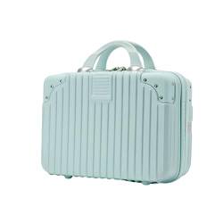 BEALIFE Premium Gepäck Kosmetikkoffer für stilvolle und organisierte Reisende, professioneller Aufbewahrungsbox Koffer, verschleißfest, Grün, 14 Zoll von BEALIFE