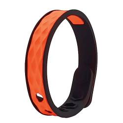 BEALIFE Silikon Armband, Reisen, Wandern, Camping, Sport, antistatischer Armreif, verstellbar, Dekoration, Schmuck, Geburtstagsgeschenk, Typ 2 Orange von BEALIFE