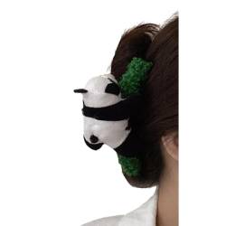 Haarband für Damen, Panda, Halloween-Stirnband für Damen und Mädchen, tägliches Tragen, Halloween-Party, Kostüm, Cosplay, Haar-Accessoires von BEBIKR