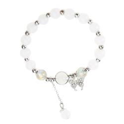 Modisches Schmetterlings-Charm-Armband, Perlen, Armreif, verstellbare Handgelenkkette, einzigartiger Damenschmuck für den täglichen Gebrauch von BEBIKR