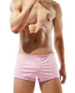 BEEMEN Herren Baumwolle Unterwäsche Low-Rise Männer Boxershorts Trunk Unterhose mit Eingriff von BEEMEN