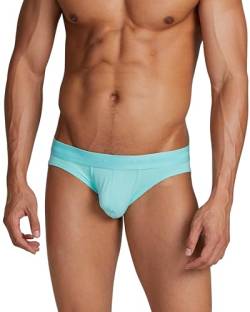 BEEMEN Low Rise Herren Eisseide Mikrofaser Unterwäsche Männer Slip Boxerbrief Trunk Brief aus atmungsaktiver Nylon Weiche Dünne Kühle Unterhose von BEEMEN