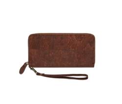 BELEAF Big Cork - Großes Damenportemonnaie aus Kork - Vegan (CORK BROWN) von BELEAF