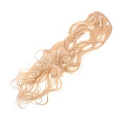BELLIFFY Wellige Haarverlängerungen Lange Haarverlängerungen Perücken Haarverlängerungen Lockige Haarverlängerung Perückenzubehör Frauen Lockiges Haar von BELLIFFY