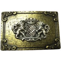 BELTINGER Gürtelschnalle Bayerisches Wappen 4,0 cm - Buckle Wechselschließe Gürtelschließe 40mm von BELTINGER