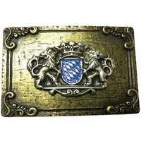 BELTINGER Gürtelschnalle Bayerisches Wappen 4,0 cm - Buckle Wechselschließe Gürtelschließe 40mm von BELTINGER