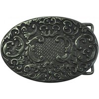 BELTINGER Gürtelschnalle Blumen 4,0 cm - Buckle Wechselschließe Gürtelschließe 40mm - Für die T von BELTINGER