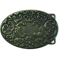 BELTINGER Gürtelschnalle Blumen 4,0 cm - Buckle Wechselschließe Gürtelschließe 40mm - Für die T von BELTINGER