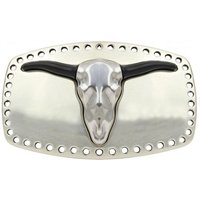 BELTINGER Gürtelschnalle Boss Bull 4,0 cm - Buckle Gürtelschließe Reitaccessoires 40mm - für Re von BELTINGER