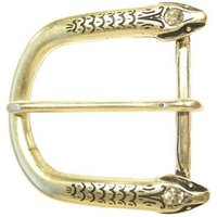 BELTINGER Gürtelschnalle Double Snake 4,0 cm - Gürtelschließe 40mm - Dorn-Schließe - Gürtel bis von BELTINGER