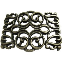 BELTINGER Gürtelschnalle Gitter 4,0 cm - Buckle Wechselschließe Gürtelschließe 40mm - Für die T von BELTINGER