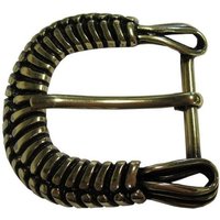 BELTINGER Gürtelschnalle Stripes 4,0 cm - Gürtelschließe 40mm - Dorn-Schließe - Gürtel bis 4cm von BELTINGER