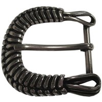 BELTINGER Gürtelschnalle Stripes 4,0 cm - Gürtelschließe 40mm - Dorn-Schließe - Gürtel bis 4cm von BELTINGER