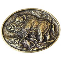 BELTINGER Gürtelschnalle Wildschwein 4,0 cm - Buckle Wechselschließe Gürtelschließe 40mm - für von BELTINGER