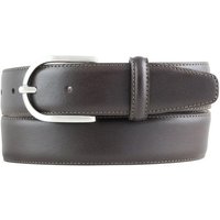 BELTINGER Ledergürtel Damen-Gürtel aus Vollrindleder mit Steppnaht 3,5 cm - Bombierter Leder von BELTINGER