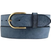 BELTINGER Ledergürtel Damen-Gürtel aus weichem Vollrindleder Vintage-Look 4 cm - Jeans-Gürte von BELTINGER