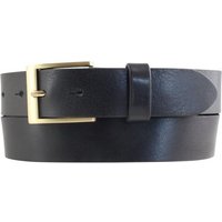 BELTINGER Ledergürtel Gürtel aus Vollrindleder 3,5 cm - Jeans-Gürtel für Herren mit goldener von BELTINGER