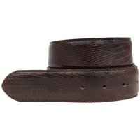 BELTINGER Ledergürtel Gürtel mit Echsenprägung ohne Schnalle 4 cm - Leder-Gürtel Damen Herre von BELTINGER