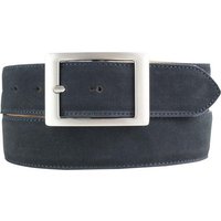 BELTINGER Ledergürtel Herren-Gürtel aus Veloursleder mit Doppel-Schnalle 4 cm - Velour-Leder von BELTINGER