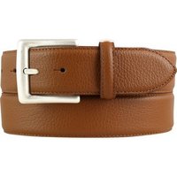 BELTINGER Ledergürtel Herren-Gürtel aus gemasertem Leder mit Steppnaht 4 cm - Trachten-Gürte von BELTINGER