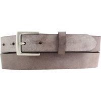 BELTINGER Ledergürtel Herren-Gürtel aus weichem Vollrindleder Vintage-Look 3 cm - Leder-Gürt weiches Leder, Gürtelschnalle in Altsilber, Vintage von BELTINGER