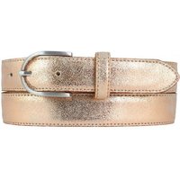 BELTINGER Ledergürtel Kinder-Gürtel in Metall-Optik 3 cm, Leder-Gürtel Metallic-Look für Mä von BELTINGER