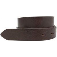 BELTINGER Ledergürtel Wechselgürtel aus Vollrindleder ohne Schnalle 3 cm - Druckknopf-Gürtel von BELTINGER