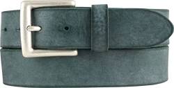 BELTINGER Premium Weicher Vollrindledergürtel, 40 mm breit, Used Look, Jeans & Hosen, Vintage Stil, Made in Italy, Casual und Office | Khaki 105cm von BELTINGER