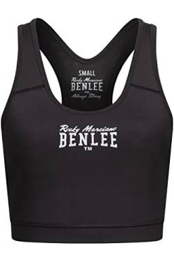 BENLEE Frauen Sport-BH KEMBLEY Black/Silver M von BENLEE Rocky Marciano