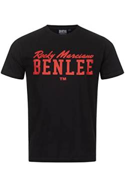 BENLEE Herren T-Shirt Normale Passform Donley Black/Red L von BENLEE Rocky Marciano