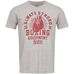 BENLEE Herren T-Shirt Normale Passform EQUIPT Marl Grey XXL von BENLEE Rocky Marciano