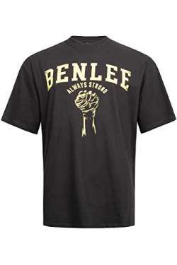 BENLEE Herren T-Shirt Oversize LIEDEN Black/Yellow M von BENLEE Rocky Marciano