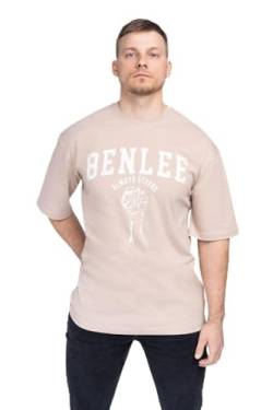 BENLEE Herren T-Shirt Oversize LIEDEN Sand/White XL von BENLEE Rocky Marciano