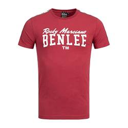 BENLEE Herren T-Shirt schmale Passform Kingsport Dark Red XL von BENLEE Rocky Marciano