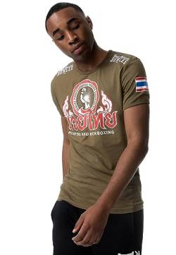 BENLEE Herren T-Shirt schmale Passform Thailand Army Green M von BENLEE Rocky Marciano