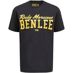 BENLEE Jungen T-Shirt Logo JUNIOR Black 128 von BENLEE Rocky Marciano