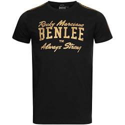 Benlee Herren T-Shirt Goldville, Farbe:Black/Gold, Größe:3XL von BENLEE Rocky Marciano